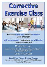 New Corrective Exercise Class